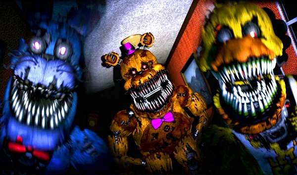Nightmare Animatronics in FNAF 4